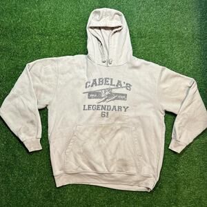 Vintage Cabela's Legendary 61 Field Staff Hoodie